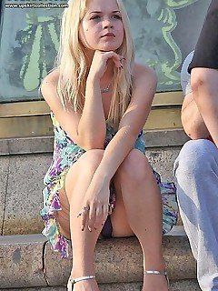 Howitzer add photo Real upskirt voyer