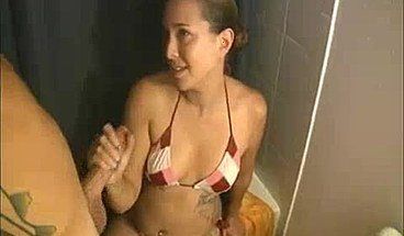 best of Bikini handjob teen Collision reccomend teen bikini handjob