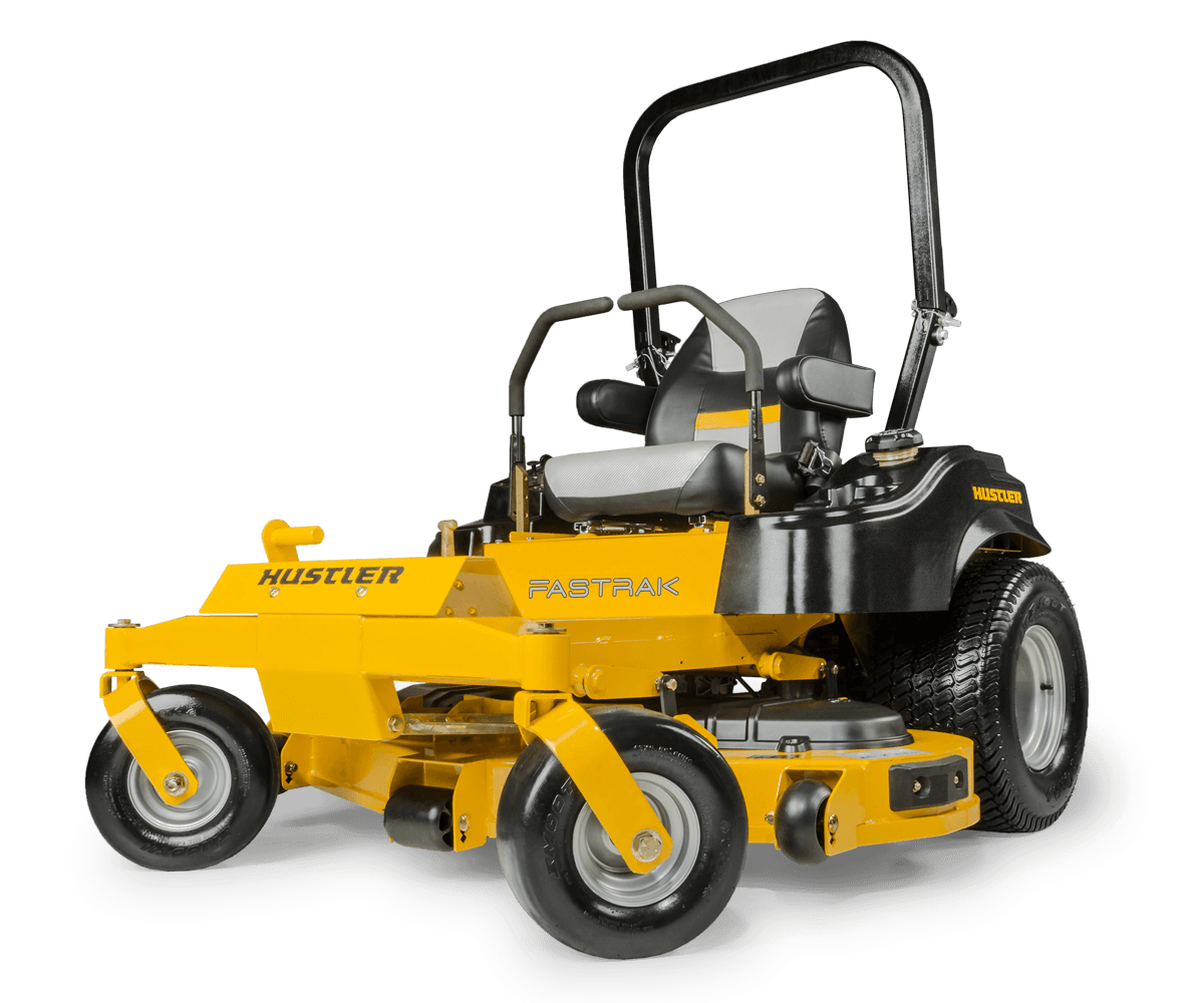 Hustler zero mowers Whirly add photo
